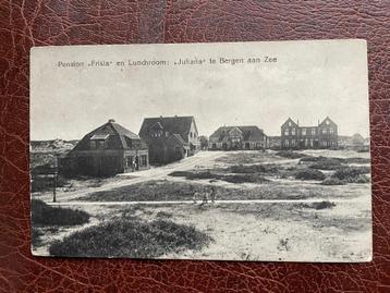 ak van Bergen aan Zee ; Pension Frisia en Lunchroom Juliana. beschikbaar voor biedingen