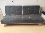 Slaapbank, Huis en Inrichting, Banken | Bankstellen, Ophalen, Tweepersoons, Zo goed als nieuw, Rechte bank