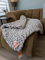 Handgemaakt 100% wol - Chunky plaid - 100x150 cm - nieuw - V, Ophalen of Verzenden, Nieuw