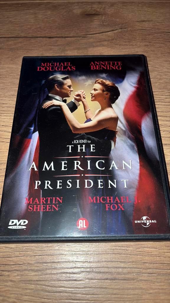 The American President met Michael Douglas en Michael J. Fox, Cd's en Dvd's, Dvd's | Drama, Zo goed als nieuw, Vanaf 16 jaar, Ophalen of Verzenden
