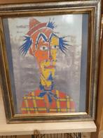 Kleurrijke Clown Schilderij, Ophalen of Verzenden