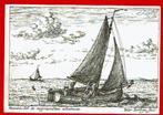 Staverse Jol de ansjovisnetten schietende - 1963 (p.Haarlem), Ophalen of Verzenden, 1960 tot 1980, Gelopen, Friesland