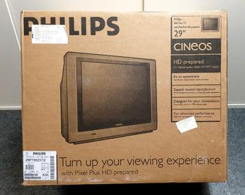 NIEUW IN DOOS! / PHILIPS 29PT9521 29 INCH 4:3 100 HERTZ TV. beschikbaar voor biedingen