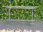 Kapstok messing met rek voor opbergmanden, Zo goed als nieuw, Minder dan 100 cm, Metaal, Ophalen