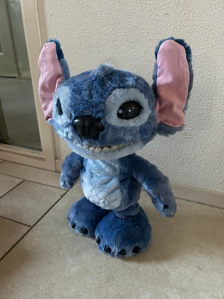 Disney Stitch XXL Interactieve Knuffel - Zo Goed Als Nieuw, ., Overige typen, Ophalen of Verzenden, Zo goed als nieuw