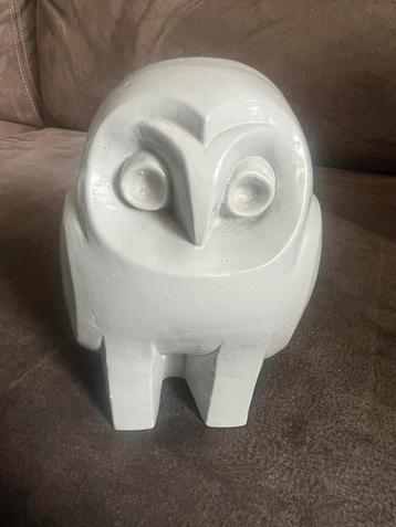Keramisch Beeldje Uil Eliezer Weishoff. beschikbaar voor biedingen