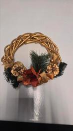 Houten kerstkroon, Ophalen of Verzenden, Zo goed als nieuw, Kerst of Sinterklaas