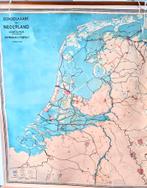 Schoolkaart van Nederland, Ophalen of Verzenden, Aardrijkskunde