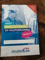 Arbo, kwaliteitszorg en hulpverlening niveau 4 | combipakket, Boeken, Ophalen of Verzenden, Zo goed als nieuw, Overige niveaus