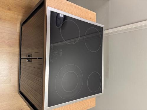Bosch keramische inbouwkookplaat 60 cm 4 zones, Witgoed en Apparatuur, Kookplaten, Gebruikt, Inbouw, Keramisch, 4 kookzones, Ophalen