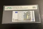 €5,- Duisenberg - PMG66 - Italië (S) - J002 - UNC, Postzegels en Munten, Bankbiljetten | Europa | Eurobiljetten, Italië, 100 euro
