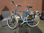 Prachtige Herenfiets Sparta Stilo blauw/groene kleur., Versnellingen, Sparta, Zo goed als nieuw, 53 tot 57 cm