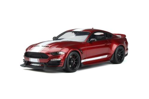 Shelby Ford Mustang Super Snake Robijnrood GT Spirit GT397, Hobby en Vrije tijd, Modelauto's | 1:18, Nieuw, Auto, Overige merken