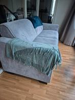 Grijze ribfluwen bank, Ophalen, Gebruikt, 75 tot 100 cm, 150 tot 200 cm