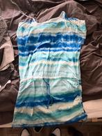 Blauw gestreepte jurk maat L, Kleding | Dames, Jurken, Maat 42/44 (L), Zo goed als nieuw, Boven de knie, Verzenden