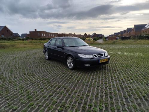 Saab 9-5 2.0t AUT 2001 Blauw, Auto's, Saab, Particulier, Saab 9-5, ABS, Adaptive Cruise Control, Airbags, Airconditioning, Alarm