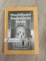 Hoofdlijnen Nederlands recht 14e druk, Ophalen, Zo goed als nieuw