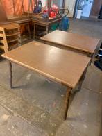 Vintage café tafels, Huis en Inrichting, Tafels | Eettafels, Ophalen, Gebruikt, Rechthoekig, 50 tot 100 cm