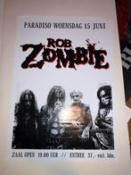 Rob Zombie poster, Rechthoekig Staand, Ophalen of Verzenden, Zo goed als nieuw, A1 t/m A3