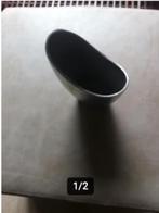 Siervaas RVS, Huis en Inrichting, Woonaccessoires | Vazen, Overige materialen, Overige kleuren, Ophalen of Verzenden, Zo goed als nieuw