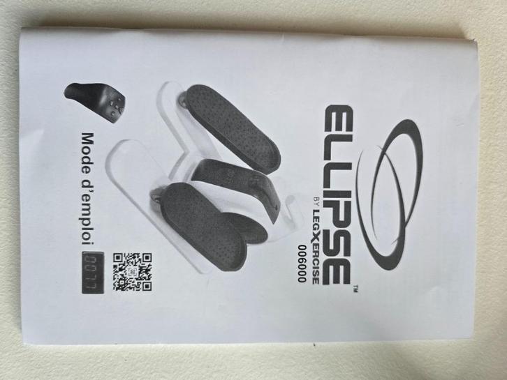 Ellipse mini hometrainer, Sport en Fitness, Fitnessapparatuur, Zo goed als nieuw, Hometrainer, Benen, Metaal, Ophalen