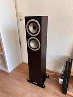 Tannoy Revolution DC6T SE - Espresso Bruin - Topstaat!, Zo goed als nieuw, 120 watt of meer, Front, Rear of Stereo speakers, Ophalen