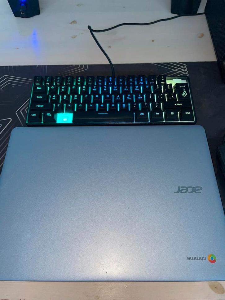 Acer Chromebook 314 (CB314-1H), Computers en Software, Chromebooks, Zo goed als nieuw, 14 inch, 4 GB of minder, 64 GB, Qwerty