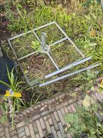 Parasolvoet 107x107cm + tegels, Tuin en Terras, Tegels en Klinkers, Gebruikt, Ophalen of Verzenden, Minder dan 5 m², Beton