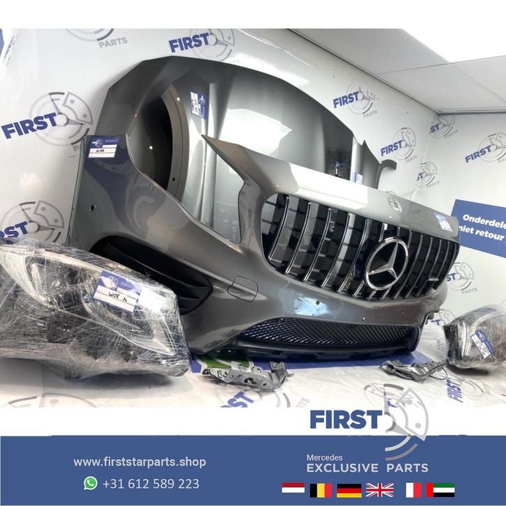 X156 W156 GLA AMG LINE VOORKOP GT GRIJS origineel Mercedes 2, Auto-onderdelen, Carrosserie en Plaatwerk, Bumper, Mercedes-Benz