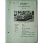 BMC 1800 Ado 17 Vraagbaak losbladig 1965-1966 #3 Nederlands, Gelezen, Ophalen of Verzenden
