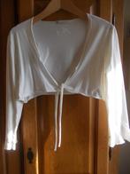 Mooi creme strikvest in maat 176 van Gymp., Kinderen en Baby's, Kinderkleding | Maat 176, Ophalen, Meisje, Trui of Vest, Zo goed als nieuw