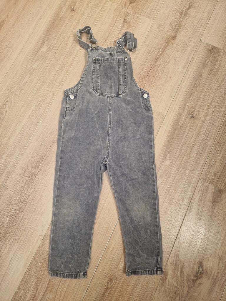 Tuinboek grijs mt 110 zara gebruikt, Kinderen en Baby's, Kinderkleding | Maat 110, Ophalen of Verzenden, Gebruikt, Meisje, Broek