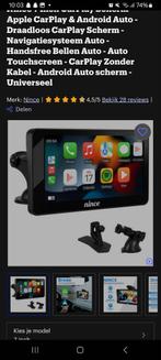 Navigatiesysteem 7 inch Nexino Carplay, Ophalen of Verzenden, Zo goed als nieuw