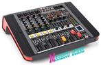 Mengpaneel,4-Kanalen Studio Mixer met Versterker PDM-M404A