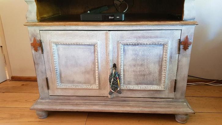 3 delig hardhouten meubelset!!, Huis en Inrichting, Kasten | Televisiemeubels, Gebruikt, Minder dan 100 cm, 50 tot 100 cm, 25 tot 50 cm