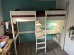 Hoogslaper bed 200x90 cm met bureau, Kinderen en Baby's, Kinderkamer | Stapelbedden en Hoogslapers, Ophalen, Gebruikt, Hoogslaper