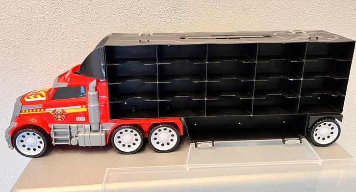 Dickie Vrachtwagenkoffer, Kinderen en Baby's, Speelgoed | Speelgoedvoertuigen, Zo goed als nieuw, Ophalen of Verzenden