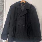 Jean Pascale zwart wollen double breasted jas XXL nieuw, Kleding | Heren, Zwart, Nieuw, Overige maten, Ophalen of Verzenden