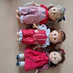 Corolle meisjespop 28 cm 3 stuks, Ophalen of Verzenden, Zo goed als nieuw, Pop
