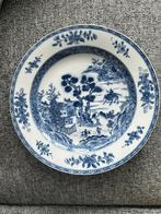 Chinees bord blauw/wit 2 stuks, Antiek en Kunst, Antiek | Porselein, Ophalen of Verzenden