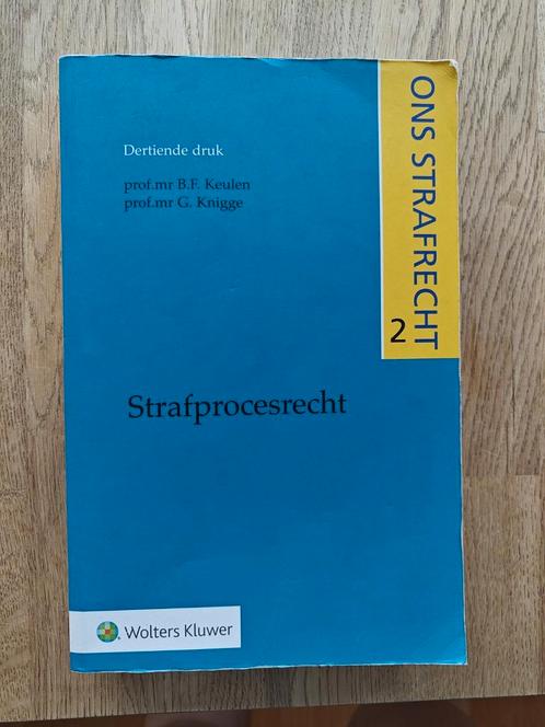 G. Knigge - Strafprocesrecht, Boeken, Wetenschap, Zo goed als nieuw, Ophalen of Verzenden