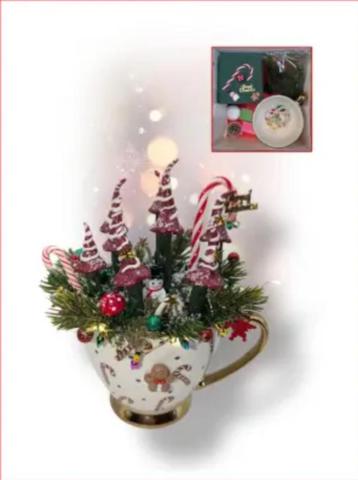 Kopje Kerst DIY Fantasyatelier Knutselpakket Nieuw beschikbaar voor biedingen