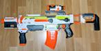 Nerf modulus ECS motorized blaster En NERF Modulus Strike an, Ophalen of Verzenden, Zo goed als nieuw