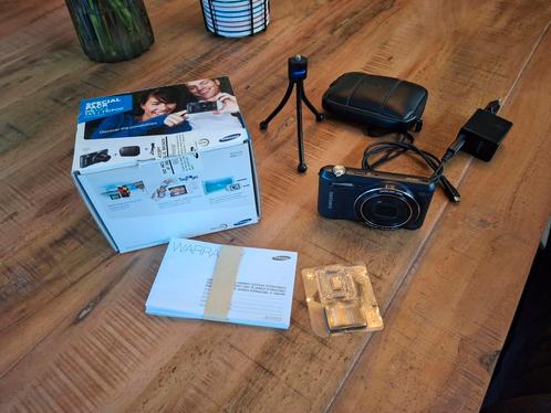 Te koop, Samsung Digitale fotocamera WB35F met bijbehoren., Audio, Tv en Foto, Fotocamera's Digitaal, Zo goed als nieuw, Samsung