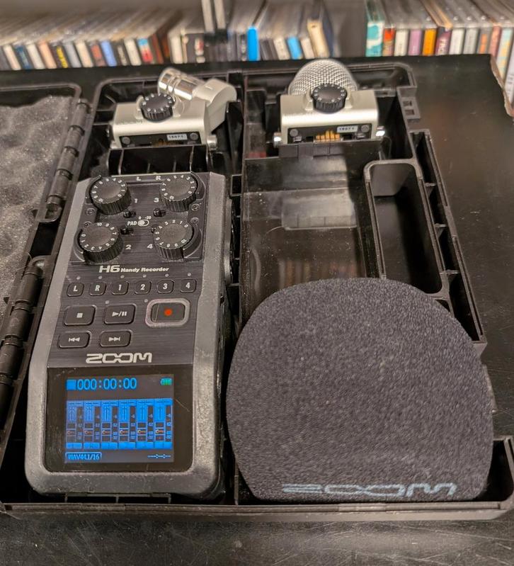 Zoom H6 Handy Recorder Set, Muziek en Instrumenten, Samplers, Ophalen of Verzenden