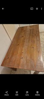 Dining table for sale due to moving out to a smaller apartme, Rechthoekig, Ophalen of Verzenden, Zo goed als nieuw