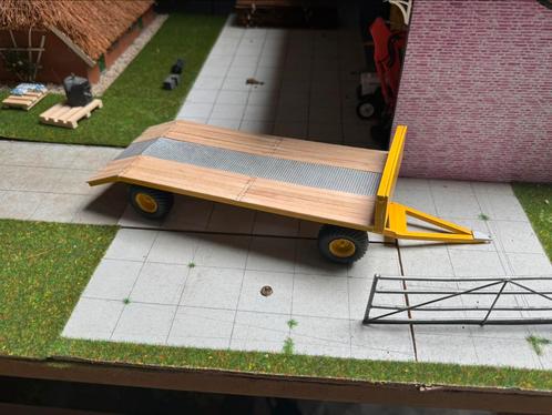 Oprijwagen 1:32 zelfbouw, Hobby en Vrije tijd, Modelauto's | 1:32, Zo goed als nieuw, Tractor of Landbouw, Overige merken, Ophalen of Verzenden