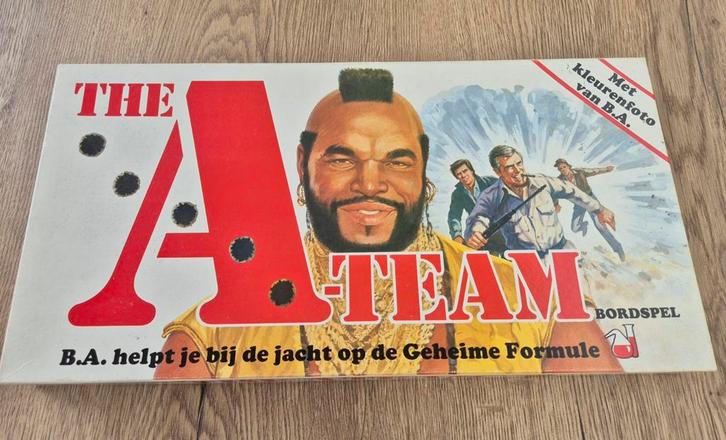 Vintage bordspel A-team, Spelcomputers en Games, Games | Nintendo NES, Zo goed als nieuw, 3 spelers of meer, Vanaf 3 jaar, Ophalen of Verzenden