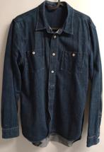 Denham Denim shirt, maat M, Kleding | Heren, Overhemden, Gedragen, Blauw, Ophalen of Verzenden