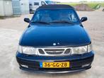 Saab 9-3 2.0 Turbo Cabrio AUT 2000 Zwart, Auto's, Saab, Origineel Nederlands, Te koop, Benzine, 4 stoelen
